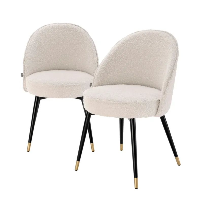 Curved Back Dining Chair Set (2) Cooper | Eichholtz Miami