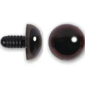 Plastic Eyes - Black-18mm or .71"[PE*] - The Winfield Collection