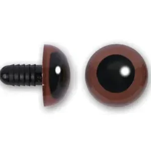Plastic Eyes - Brown-24mm or .94"[PE*] - The Winfield Collection
