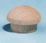 Wooden Button - 3/8" - Bag of 50 - OAK