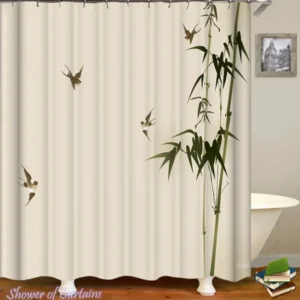 Bamboo And Four Birds