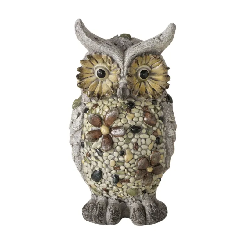Boltze - Figur Eule Milvana aus Magnesia Höhe 39 cm