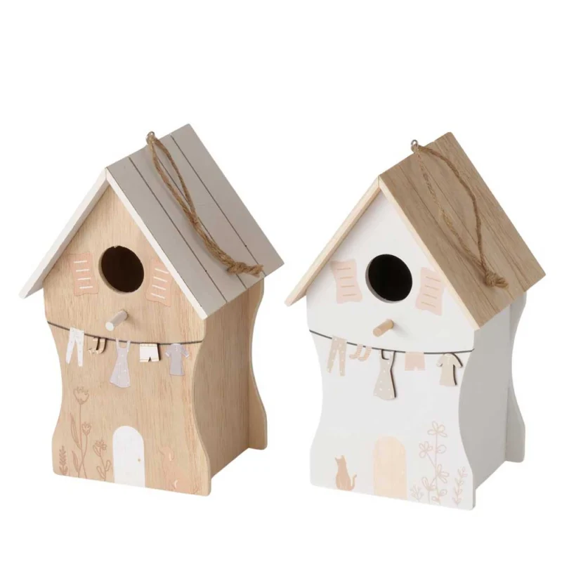 Boltze - Vogelhaus Vandis aus Holz Landhausstil