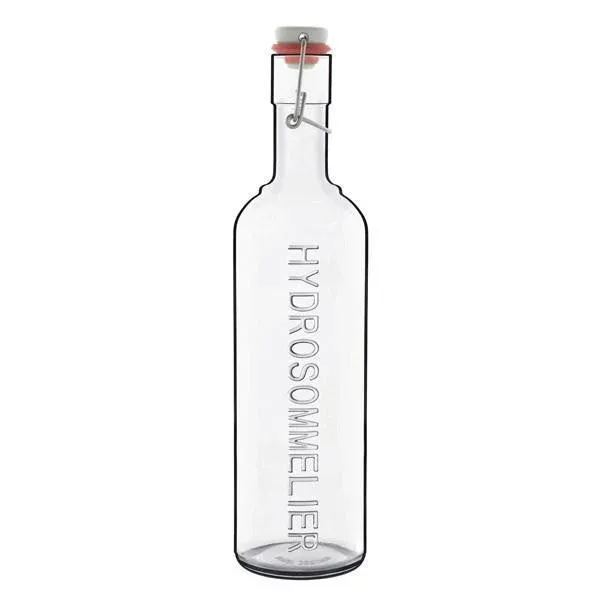Botella hermética de cristal 1 litro Luigi Bormioli - Claudia&Julia