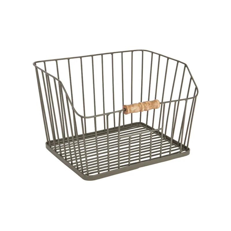 Cesta metálica Living Nostalgia KitchenCraft-KITLNBASKETLRG