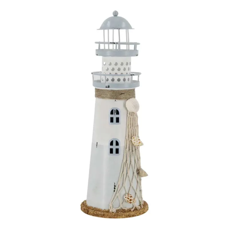Chic Antique – Leuchtturm mit LED ocean
