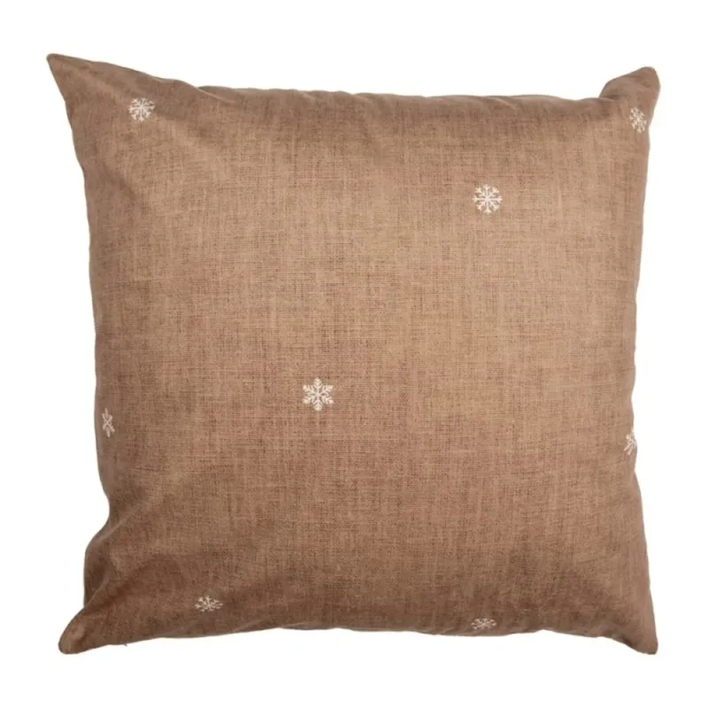 Clayre & Eef - Kissenhülle mit Lebkuchenhaus 45×45 cm – Bild 3