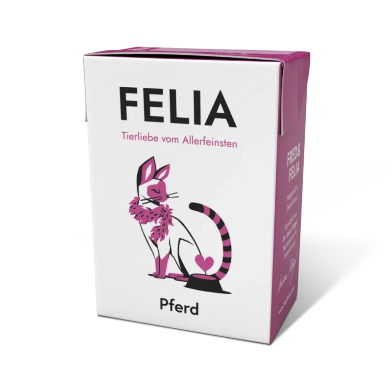 FELIA Pferd – Alleinfutter für ausgewachsene Katzen