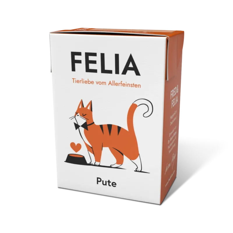 FELIA Pute – Alleinfutter für ausgewachsene Katzen