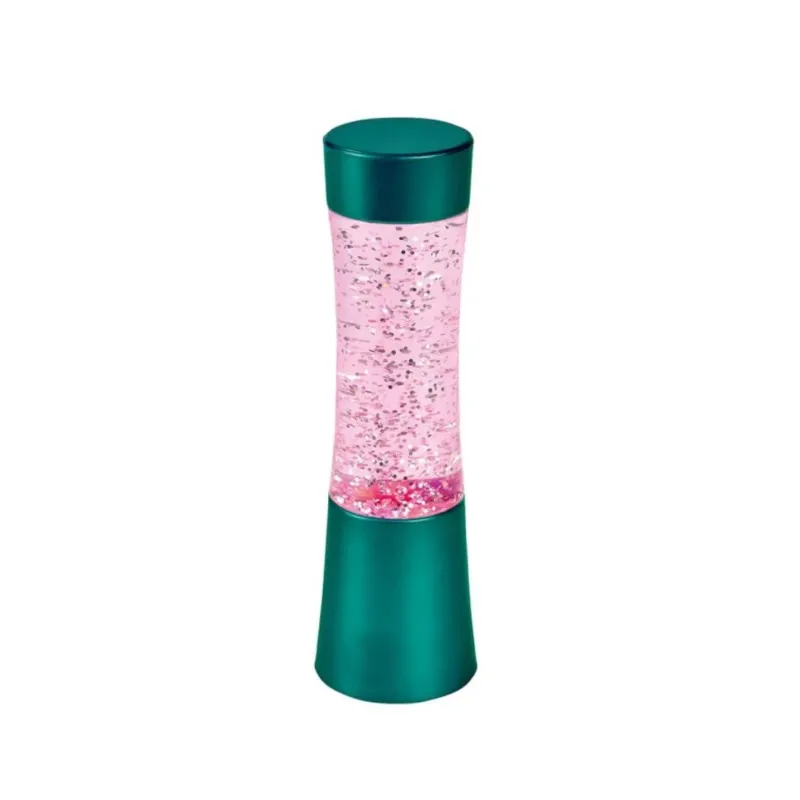 Glitzerlampe Shake and Shine türkis