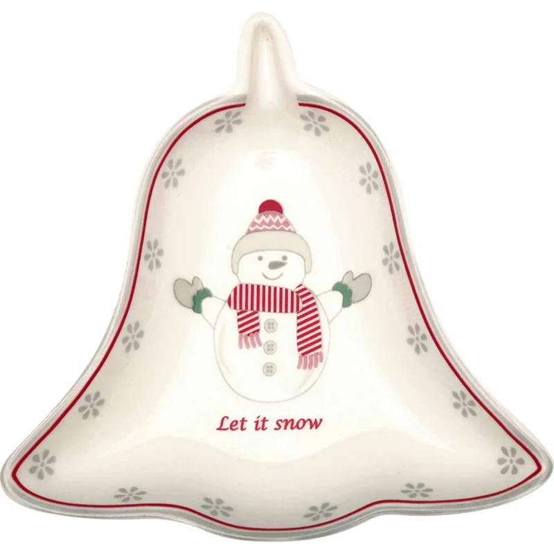 GreenGate - Abella Teller Glocke xmas white