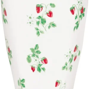 GreenGate - Berry French Latte Cup white