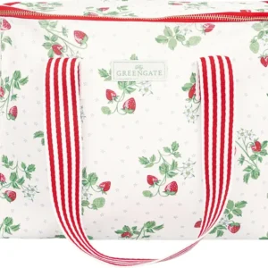 GreenGate - Berry Kühltasche mit zwei Henkeln white