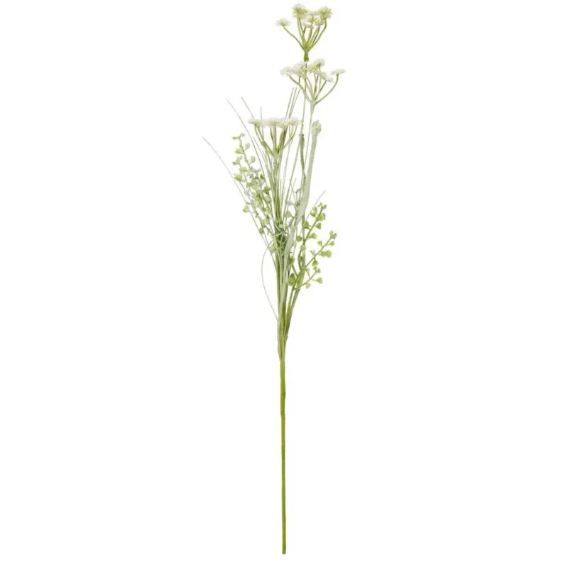 Ib Laursen - Blume weiß/grüntöne