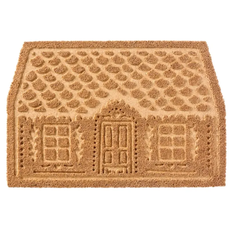 Ib Laursen - Türmatte eingeprägtes Weihnachtshaus