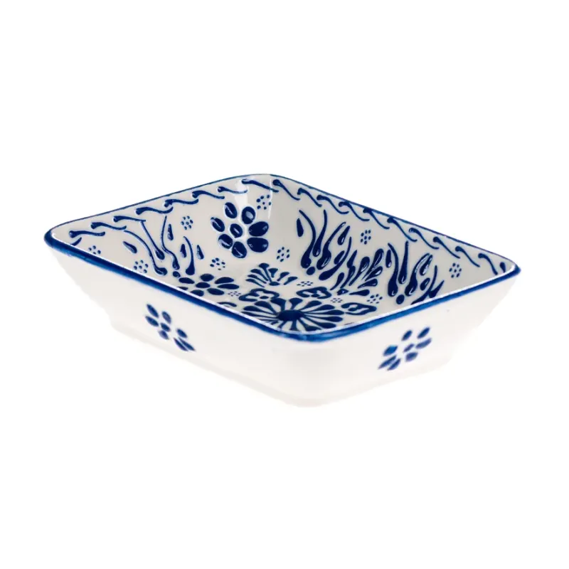 Ottoman - Keramik Seifenschale - Ägäis blau