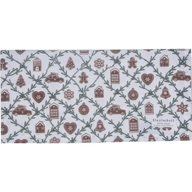Krasilnikoff - Stoffserviette Gingerbread Diagonal