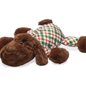 Beeztees XMAS XL Weihnachtskuscheltier für Hunde – 45x46x13 cm