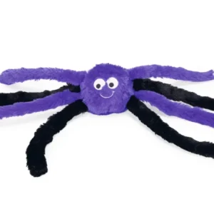 Beeztees Halloween-Spinne Spidy für Hunde aus Plüsch, 36 x 26 x 7 cm