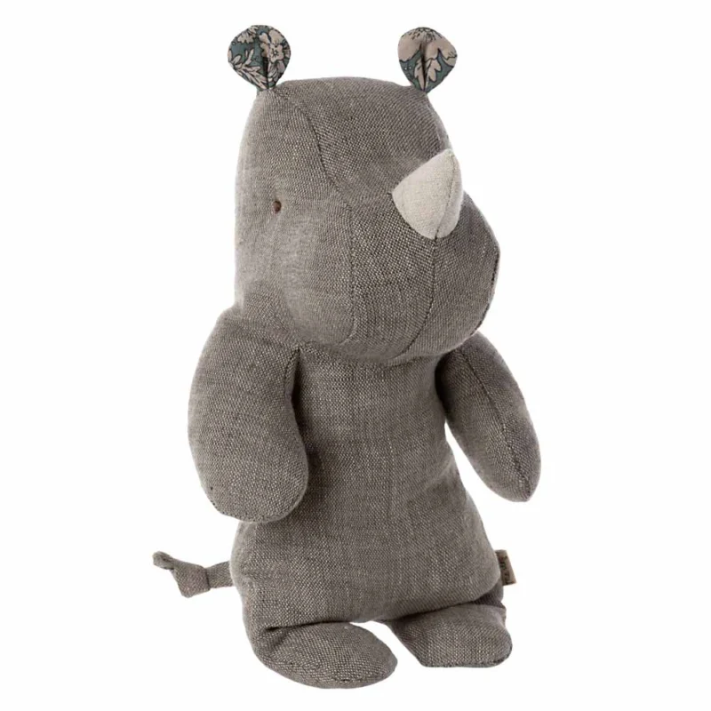 Maileg - Safari Friends Rhino Nashorn Grau Small