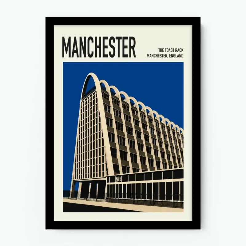 The Toast Rack Manchester Poster