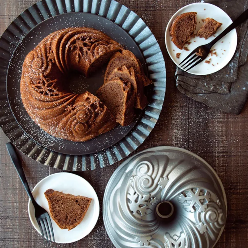 Molde bundt Let it Snow de Nordic Ware-NOR93648
