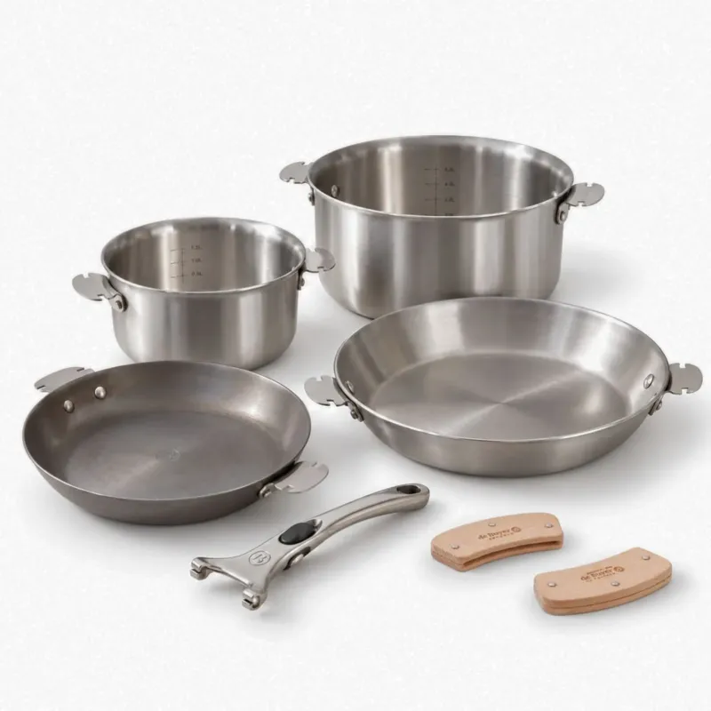 Batería de cocina de 6 piezas Loqy De Buyer