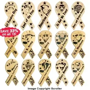Wooden Ribbon Designs Complete Pattern Set - The Winfield Collection