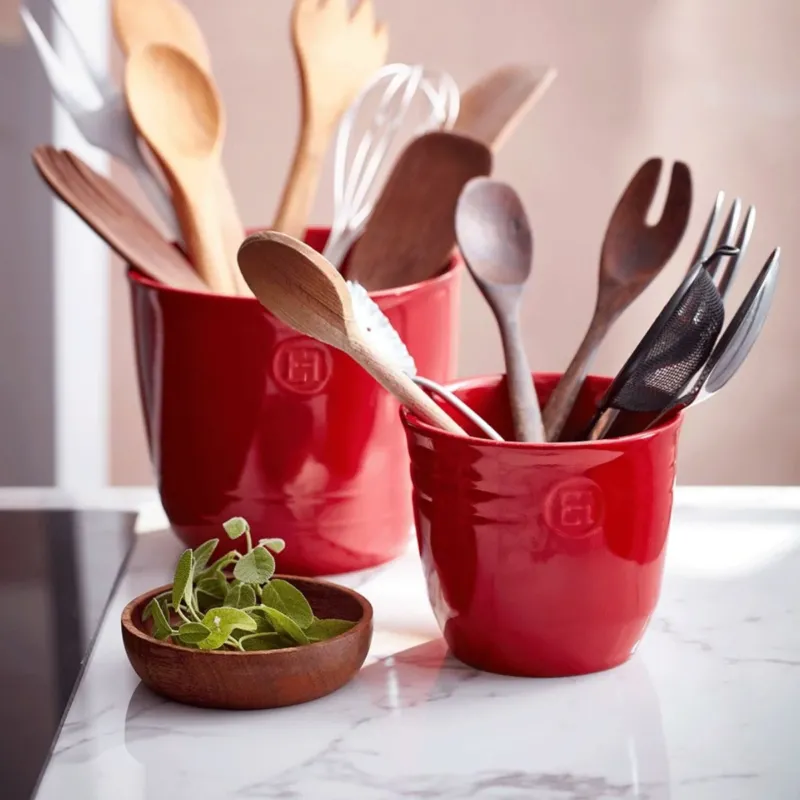 Recipiente cerámico para utensilios de cocina Emile Henry