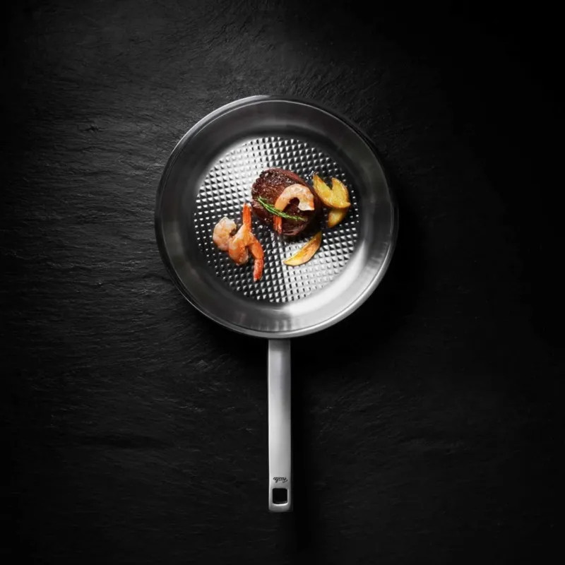 Sartén de acero inoxidable Novogrill® Original-Profi Collection® Fissler-