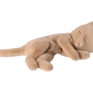 Maileg - Schlafendes Plüschkätzchen Klein Cream Peach