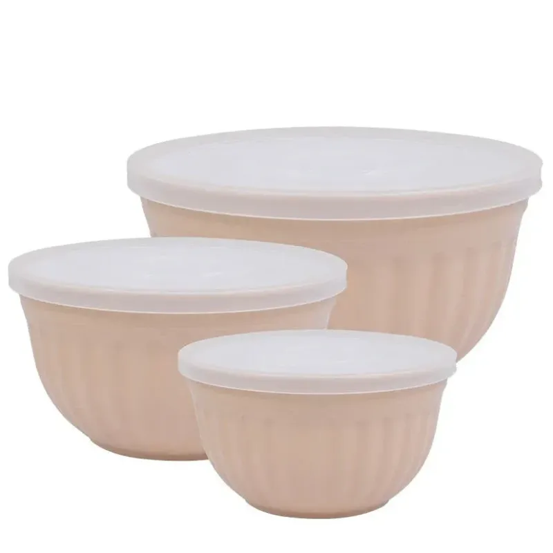 GreenGate - 3er-Set Schüsseln mit Deckel Alice Beige