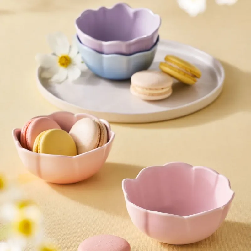 Set de 4 boles cerámicos Pétalo Le Creuset