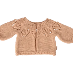 Maileg - Strickjacke Hase Größe 4 Hellrosa
