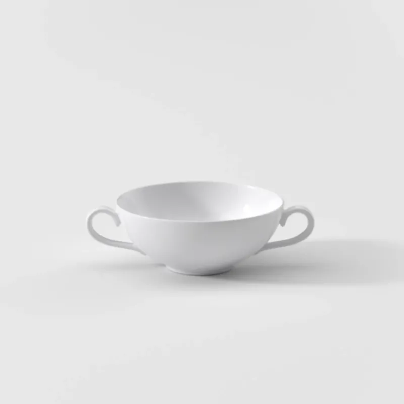 Tazón sopero de dos asas o taza de consomé de porcelana Royal Villeroy & Boch