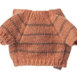 Maileg - Welpen Strickpullover Koralle Zubehör Klein
