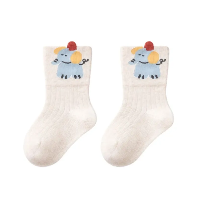 Unisex Baby und Kindersocken mit Cartoon 'Elefant'