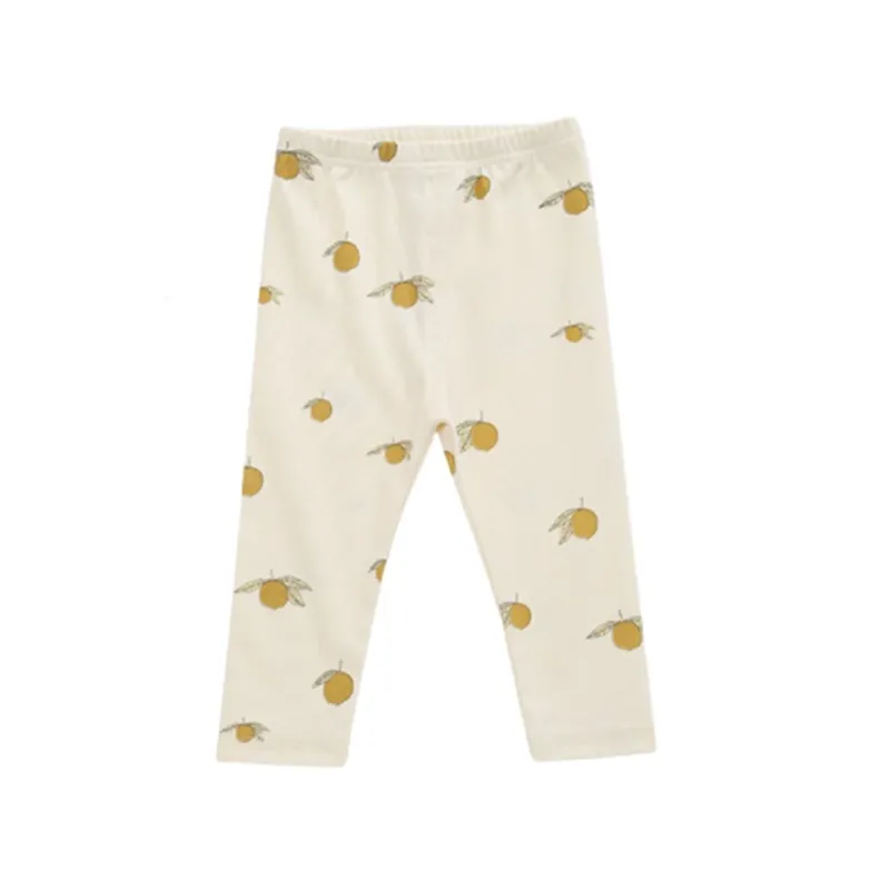 Baumwoll Leggings 'Lemon Squeezy'