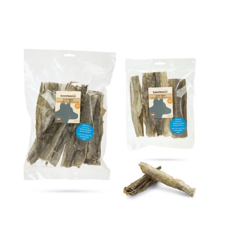 Beeztees Kabeljauhaut Hundesnack