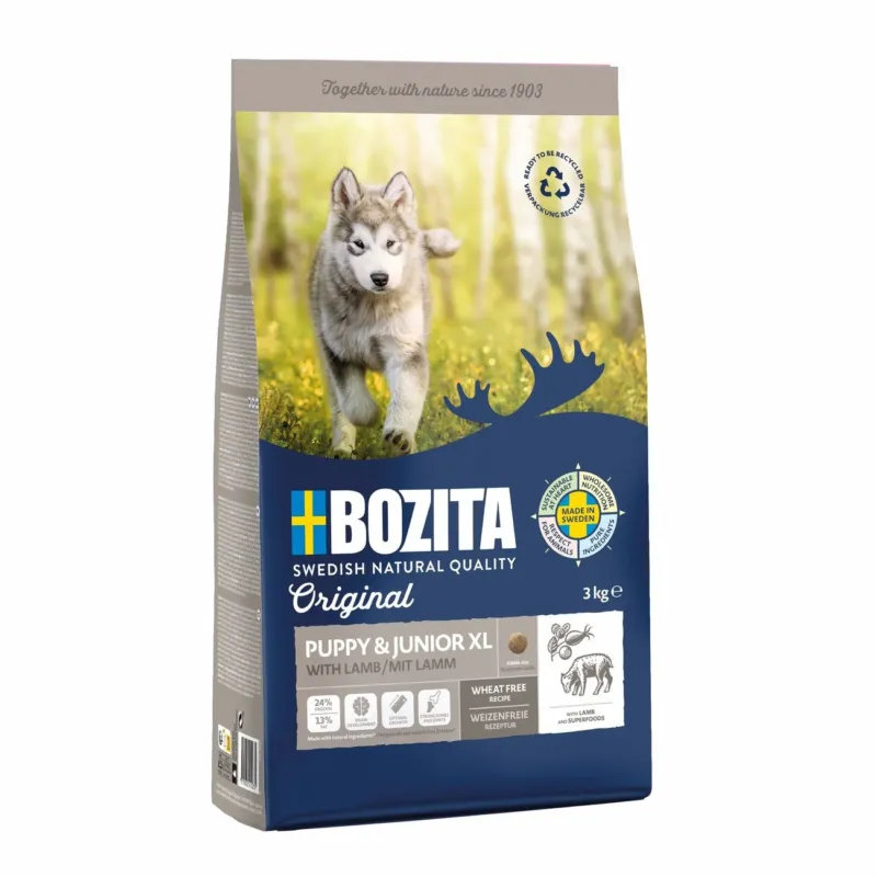 Original Puppy & Junior Lamb XL Hundefutter – 3 kg