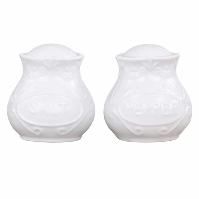 Chic Antique - Provence Salz & Pfeffer 2er-Set weiß