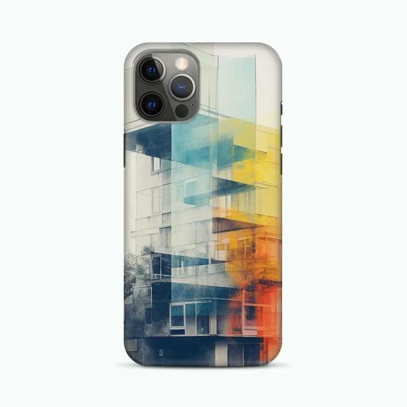 Colourful Building Nature Anthotype Phone Case