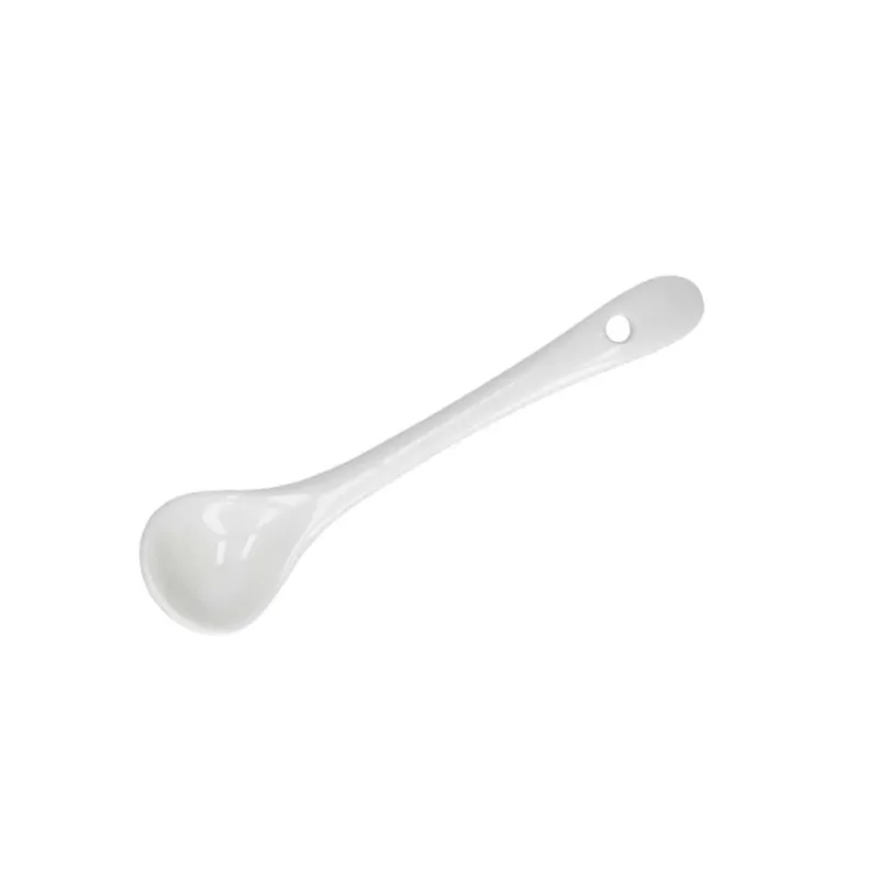 Cuchara de porcelana para sal y especias Trattoria La Porcellana Bianca