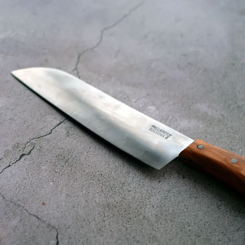 Cuchillo Chef con mango de madera de olivo Pallarès - Claudia&Julia