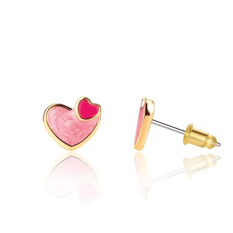 Ohrstecker für Kinder '2 Hearts'