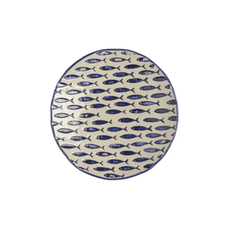 Plato cerámico para servir Fish Affari of Sweden