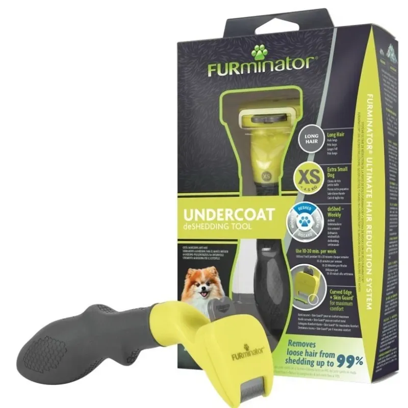 FURminator Hund Unterwolle Langhaar