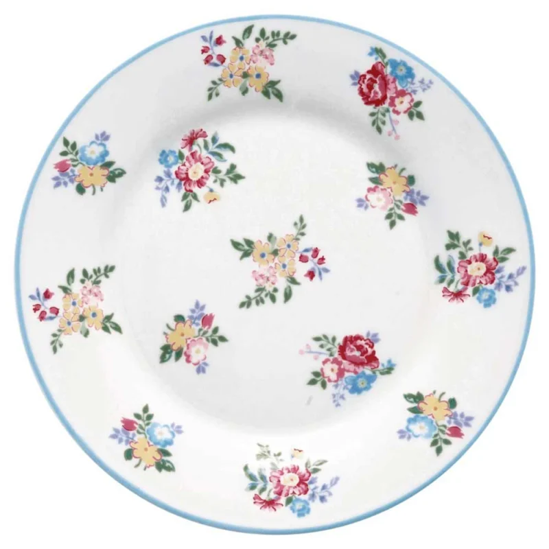 GreenGate - Elena Frühstücksteller petit white