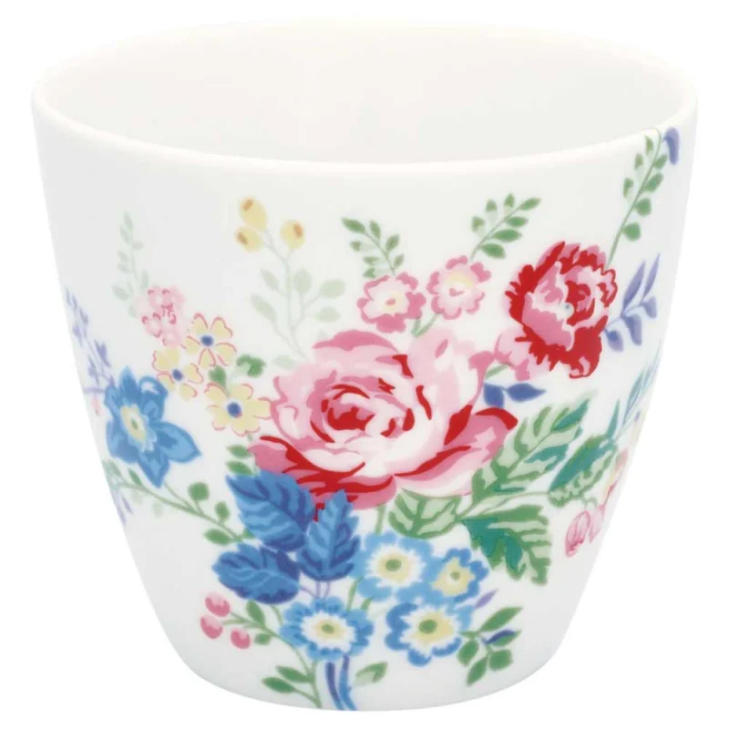 GreenGate - Elina Latte cup white