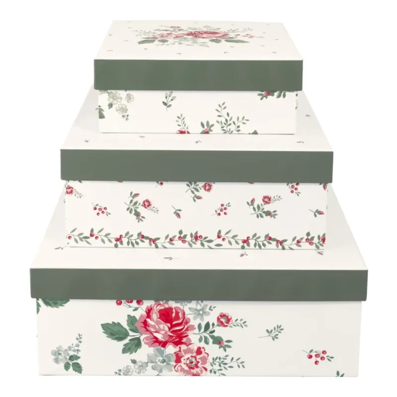GreenGate - Erica Geschenkbox weiß 3er-Set